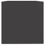 Black cold rolled steel planter 62x40x39 cm by , Pots and planters - Ref: Foro24-841595, Price: 64,49 €, Discount: %
