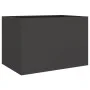 Jardinera de acero laminado en frío negro 62x40x39 cm de , Maceteros y jardineras - Ref: Foro24-841595, Precio: 64,49 €, Desc...