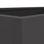 Black cold rolled steel planter 62x40x39 cm by , Pots and planters - Ref: Foro24-841595, Price: 64,49 €, Discount: %