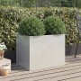 Pflanzgefäß aus silbernem Edelstahl, 62 x 47 x 46 cm von , Töpfe und Pflanzgefäße - Ref: Foro24-841605, Preis: 91,63 €, Rabat...