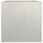 Pflanzgefäß aus silbernem Edelstahl, 62 x 47 x 46 cm von , Töpfe und Pflanzgefäße - Ref: Foro24-841605, Preis: 91,63 €, Rabat...