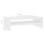 Sperrholz-Bildschirmständer weiß 42x24x13 cm von vidaXL, TV-Möbel - Ref: Foro24-800216, Preis: 18,34 €, Rabatt: %