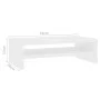Support for white plywood screen 42x24x13 cm by vidaXL, TV Furniture - Ref: Foro24-800216, Price: 18,10 €, Discount: %