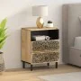 Nachttisch aus massivem Mangoholz, 50 x 33 x 60 cm von , Nachttische - Ref: Foro24-358222, Preis: 125,68 €, Rabatt: %