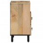 Mesita de noche madera maciza de mango 50x33x60 cm de , Mesitas de noche - Ref: Foro24-358222, Precio: 128,42 €, Descuento: %