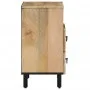 Mesita de noche madera maciza de mango 50x33x60 cm de , Mesitas de noche - Ref: Foro24-358222, Precio: 125,68 €, Descuento: %