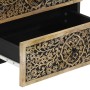 Mesita de noche madera maciza de mango 50x33x60 cm de , Mesitas de noche - Ref: Foro24-358222, Precio: 128,42 €, Descuento: %