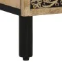 Mesita de noche madera maciza de mango 50x33x60 cm de , Mesitas de noche - Ref: Foro24-358222, Precio: 125,68 €, Descuento: %