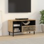 TV-Schrank aus massivem Mangoholz, 80 x 33 x 46 cm von , TV-Möbel - Ref: Foro24-358229, Preis: 81,86 €, Rabatt: %