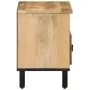 Solid mango wood TV cabinet 80x33x46 cm by , TV Furniture - Ref: Foro24-358229, Price: 80,79 €, Discount: %
