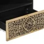 Solid mango wood TV cabinet 80x33x46 cm by , TV Furniture - Ref: Foro24-358229, Price: 80,79 €, Discount: %