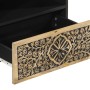 TV-Schrank aus massivem Mangoholz, 80 x 33 x 46 cm von , TV-Möbel - Ref: Foro24-358229, Preis: 81,86 €, Rabatt: %