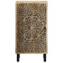Solid mango wood auxiliary cabinet 40x33x75 cm by , Sideboards - Ref: Foro24-358236, Price: 130,95 €, Discount: %