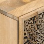 Solid mango wood auxiliary cabinet 40x33x75 cm by , Sideboards - Ref: Foro24-358236, Price: 130,95 €, Discount: %