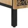 Solid mango wood auxiliary cabinet 40x33x75 cm by , Sideboards - Ref: Foro24-358236, Price: 130,95 €, Discount: %