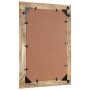 Badezimmerspiegel aus massivem Akazienholz und Glas 50x70x2,5 cm von , Spiegel - Ref: Foro24-358243, Preis: 84,83 €, Rabatt: %