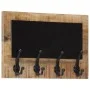 Wall coat racks with 4 hooks 2 pcs solid mango wood by , Hat and coat racks - Ref: Foro24-358951, Price: 54,52 €, Discount: %