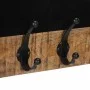 Wall coat racks with 4 hooks 2 pcs solid mango wood by , Hat and coat racks - Ref: Foro24-358951, Price: 54,52 €, Discount: %