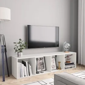 Shelving/TV stand white 143x30x36 cm by vidaXL, Shelves and shelves - Ref: Foro24-800261, Price: 69,14 €, Discount: %