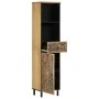 Solid mango wood bathroom cabinet 38x33x160 cm by , bathroom vanities - Ref: Foro24-358234, Price: 188,14 €, Discount: %