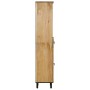 Badezimmerschrank aus massivem Mangoholz, 38 x 33 x 160 cm von , Badezimmerwaschtische - Ref: Foro24-358234, Preis: 224,95 €,...