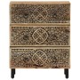 Solid mango wood auxiliary cabinet 60x33x75 cm by , Sideboards - Ref: Foro24-358215, Price: 181,73 €, Discount: %