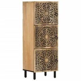 Beistellschrank aus massivem Mangoholz, 40 x 33 x 110 cm von , Sideboards - Ref: Foro24-358241, Preis: 201,31 €, Rabatt: %