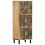 Solid mango wood auxiliary cabinet 40x33x110 cm by , Sideboards - Ref: Foro24-358241, Price: 201,31 €, Discount: %
