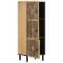 Solid mango wood auxiliary cabinet 40x33x110 cm by , Sideboards - Ref: Foro24-358241, Price: 201,31 €, Discount: %