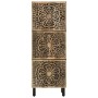 Solid mango wood auxiliary cabinet 40x33x110 cm by , Sideboards - Ref: Foro24-358241, Price: 206,52 €, Discount: %