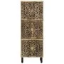 Solid mango wood auxiliary cabinet 40x33x110 cm by , Sideboards - Ref: Foro24-358241, Price: 201,31 €, Discount: %