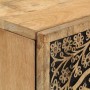 Solid mango wood auxiliary cabinet 40x33x110 cm by , Sideboards - Ref: Foro24-358241, Price: 206,52 €, Discount: %