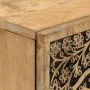 Solid mango wood auxiliary cabinet 40x33x110 cm by , Sideboards - Ref: Foro24-358241, Price: 201,31 €, Discount: %