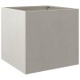 Jardinera de acero inoxidable plateado 42x40x39 cm de , Maceteros y jardineras - Ref: Foro24-841555, Precio: 58,56 €, Descuen...