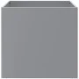 Pflanzgefäß aus silber verzinktem Stahl, 49 x 47 x 46 cm von , Töpfe und Pflanzgefäße - Ref: Foro24-841569, Preis: 47,92 €, R...
