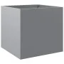 Pflanzgefäß aus silber verzinktem Stahl, 49 x 47 x 46 cm von , Töpfe und Pflanzgefäße - Ref: Foro24-841569, Preis: 47,92 €, R...