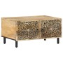 Couchtisch aus massivem Kiefernholz, 80 x 50 x 40 cm von , Couchtisch - Ref: Foro24-358217, Preis: 140,72 €, Rabatt: %