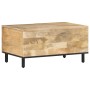 Solid pine wood coffee table 80x50x40 cm by , Coffee table - Ref: Foro24-358217, Price: 140,72 €, Discount: %