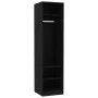 Armario de madera contrachapada negro 50x50x200 cm de vidaXL, Armarios roperos - Ref: Foro24-800235, Precio: 123,52 €, Descue...