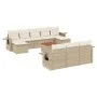 11-piece garden sofa set with beige synthetic rattan cushions by , Garden sets - Ref: Foro24-3257115, Price: 797,98 €, Discou...
