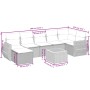 8-teiliges Gartensofa-Set und graue synthetische Rattankissen von , Gartensets - Ref: Foro24-3257446, Preis: 500,84 €, Rabatt: %