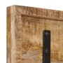 Wall coat rack with 5 hooks solid mango wood by , Hat and coat racks - Ref: Foro24-358953, Price: 38,53 €, Discount: %