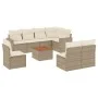9-piece garden sofa set with beige synthetic rattan cushions by , Garden sets - Ref: Foro24-3224161, Price: 574,21 €, Discoun...