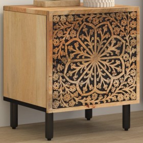 Nachttisch aus massivem Mangoholz, 40 x 33 x 46 cm von , Nachttische - Ref: Foro24-358208, Preis: 85,66 €, Rabatt: %