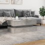 Coffee table with LED lights concrete gray 90x50x40 cm by , Coffee table - Ref: Foro24-839864, Price: 86,29 €, Discount: %