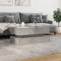 Coffee table with LED lights concrete gray 90x50x40 cm by , Coffee table - Ref: Foro24-839864, Price: 93,53 €, Discount: %