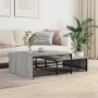 Stackable coffee tables 2 pieces wood and gray metal Sonoma by , Coffee table - Ref: Foro24-845334, Price: 79,93 €, Discount: %