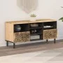TV-Schrank aus massivem Mangoholz, 100 x 33 x 46 cm von , TV-Möbel - Ref: Foro24-358230, Preis: 130,09 €, Rabatt: %