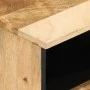 TV-Schrank aus massivem Mangoholz, 100 x 33 x 46 cm von , TV-Möbel - Ref: Foro24-358230, Preis: 130,09 €, Rabatt: %