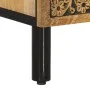 TV-Schrank aus massivem Mangoholz, 100 x 33 x 46 cm von , TV-Möbel - Ref: Foro24-358230, Preis: 130,09 €, Rabatt: %